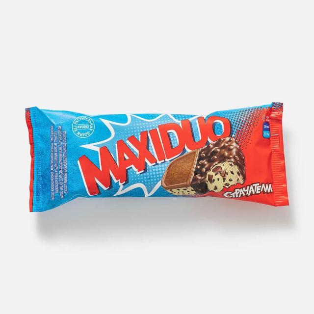 Мороженое MAXIDuo «Страчателла»